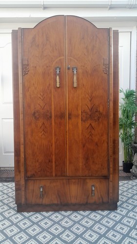 Antique art deco burr - antique,
