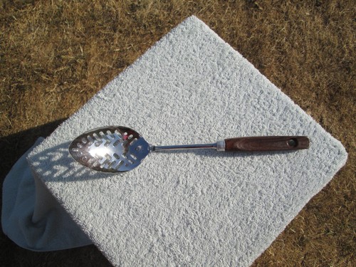 Prestige slotted spoon vintage - spoon,