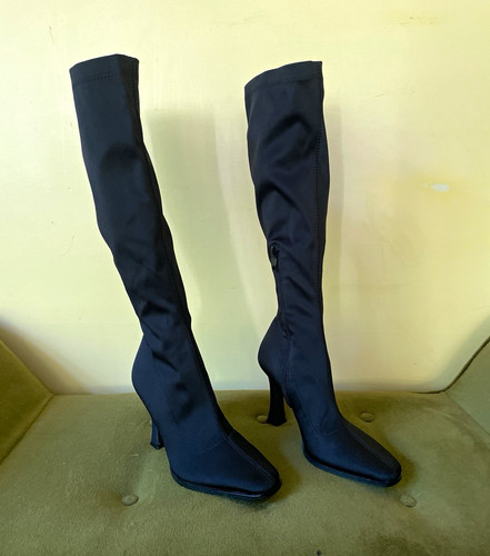 Linzi black knee high boots - linzi,