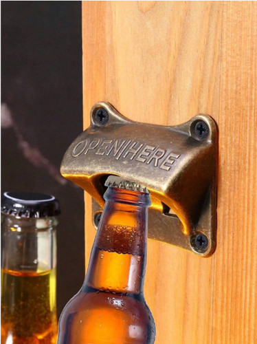 Vintage wall mounted - vintage, beer