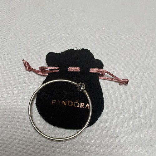 Pandora silver bangle bracelet - pandora,