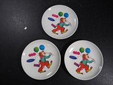 3 x Vintage Melamine 18cm