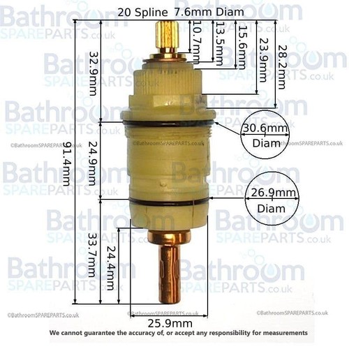 Bristan 1901 screw - screw, in
