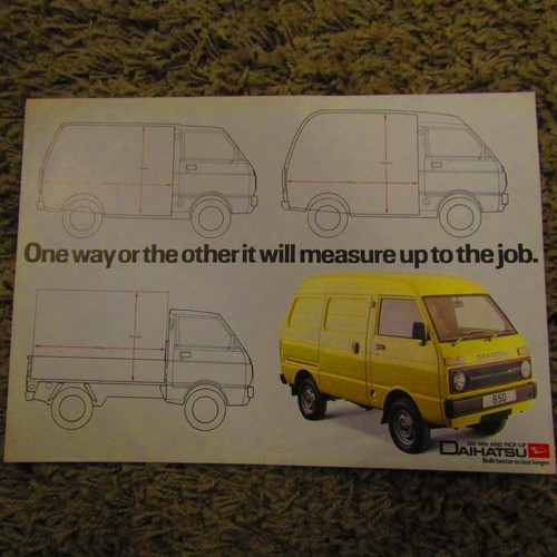 Daihatsu 850t pick 850 - pick-up,