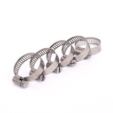 16 to 108mm TA2/GR2 Ti Titanium Hose Clamps Anti Acid Corrosion Never Rust