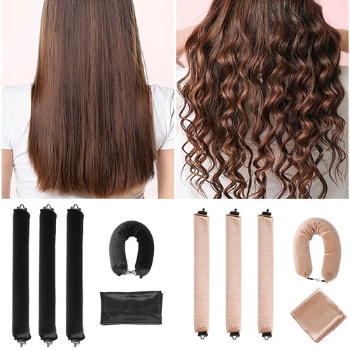 5pcs heatless hair curlers - heatless,