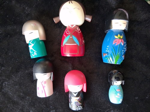 Lot momiji kimmidoll kokeshi - momiji,