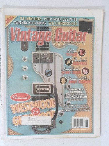 Vintage guitar magazine june - guitar,
