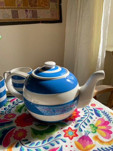 Cornish ware blue and - , white