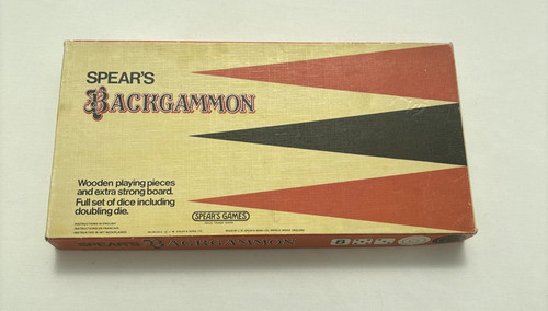 Spears backgammon with wooden - backgammon,