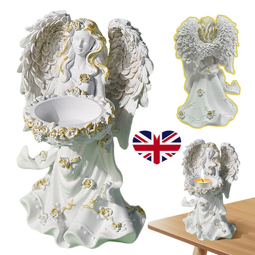 Angel wings tea light - tea,