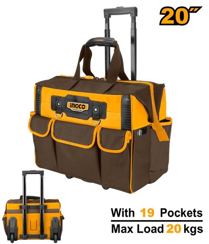 Ingco tool bag rolling - ingco, 20"