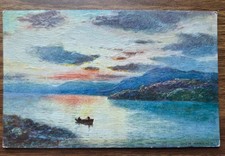 Loch Rannoch, Perthshire Postcard Raphael Tuck Oilette