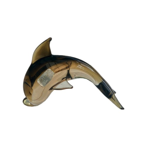Vintage murano glass dolphin - vintage,