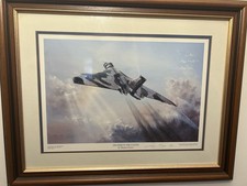 RAF Vulcan Aviation Art Thomas Gower Signed Print 199/1500
