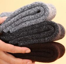 3 Pairs Mens 100% Merino Wool