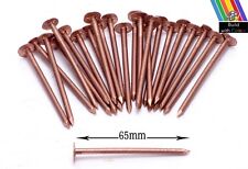 20 x 65mm Copper Nails Very