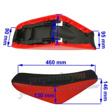 CRF50 Tall Seat For 50 70 90 110 125 140cc CRF50 Pit Dirt Bikes Atomik Thumpstar