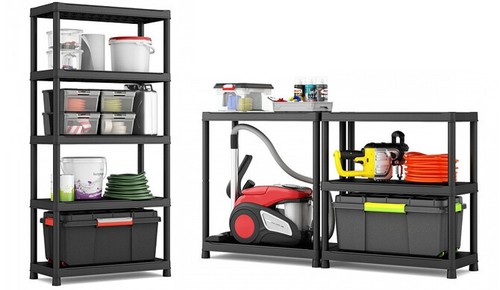 Heavy duty plastic racking - heavy,
