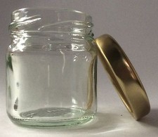 125 x 41ML MINI ROUND GLASS