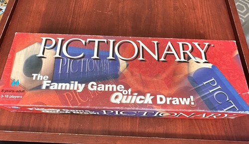 Vintage pictionary board game - pictionary,