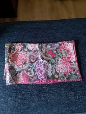 Fox & Chave Floral Silk Scarf