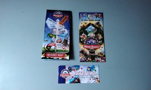 Alton towers resort maps 2016 - towers,