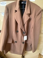 NWT ZARA NWT   BLAZER TAUPE