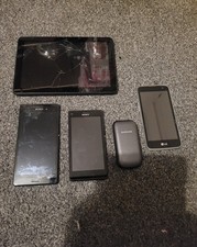 Joblot off mobile phones and a tablet untested bargain