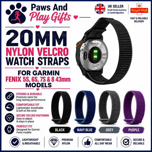 Fabric watch strap for garmin - for,