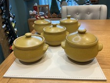 5 x DENBY ODE LIDDED HANDLED