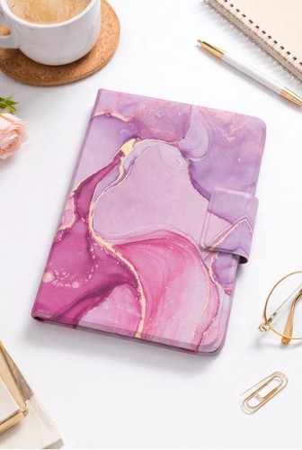 Marble pink ereader case - pink,