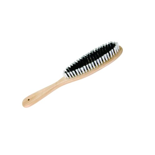 Compact wooden clothes - clothes, brush
