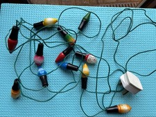vintage christmas Lantern lights Spares Or Repair