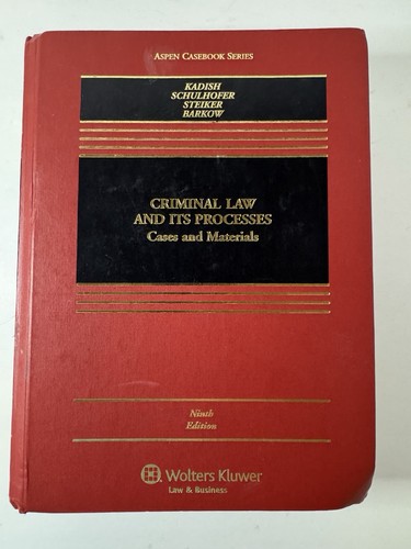 Criminal law and s - law,