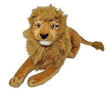 Lion Plush Soft Toy - Realistic Stuffed Animal - 40cm