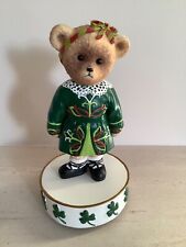 Wind Up Musical Faithful Fuzzies St Patrick’s Day Irish dancer bear Molly