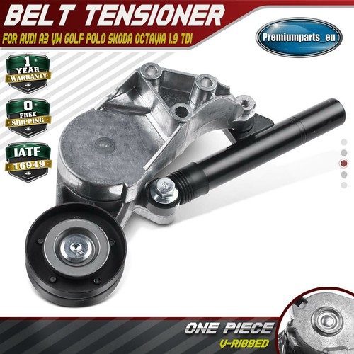 Ribbed belt tensioner for - v-ribbed,