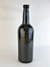 27838 Old Antique Black Glass