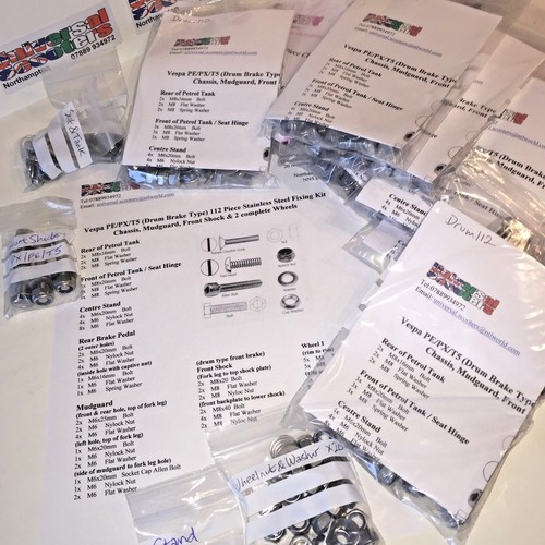 Vespa 112 piece stainless - 112,