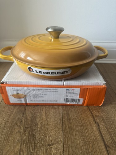 Creuset shallow casserole - le,