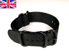 Black zulu rings steel - black, 5
