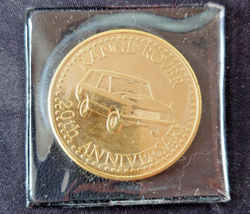 Range rover commemorative coin - range,