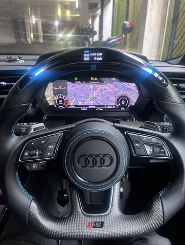 Audi led carbon - led, fibre