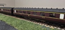 Pair of LMS Coaches OO Gauge Model Railway Airfix suit Hornby Bachmann etc