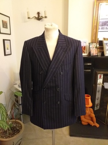 Crombie men suit pinstripe - men's,
