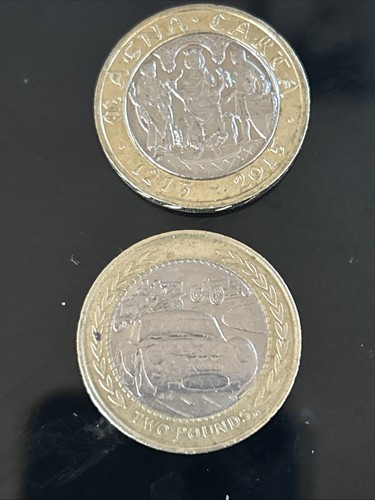 Rare magna carta 2015 - £2, coin
