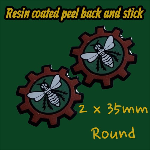 35mm vespa wasp - 2, badge