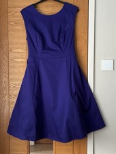 Purple A Line Dress BHS Size
