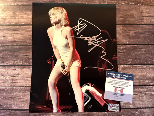 Debbie harry signed - debbie, (blondie)